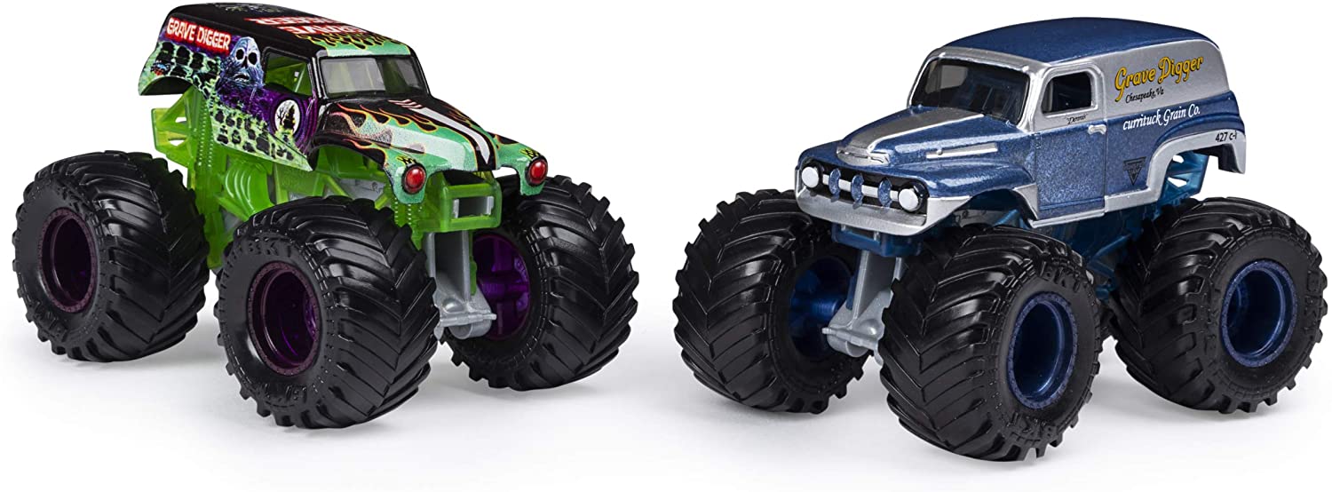 

Машинки Монстер Джем Меняют Цвет Грейв Дигеры Monster Jam 2020 Color Change Grave Diggers Spin Master 20123608