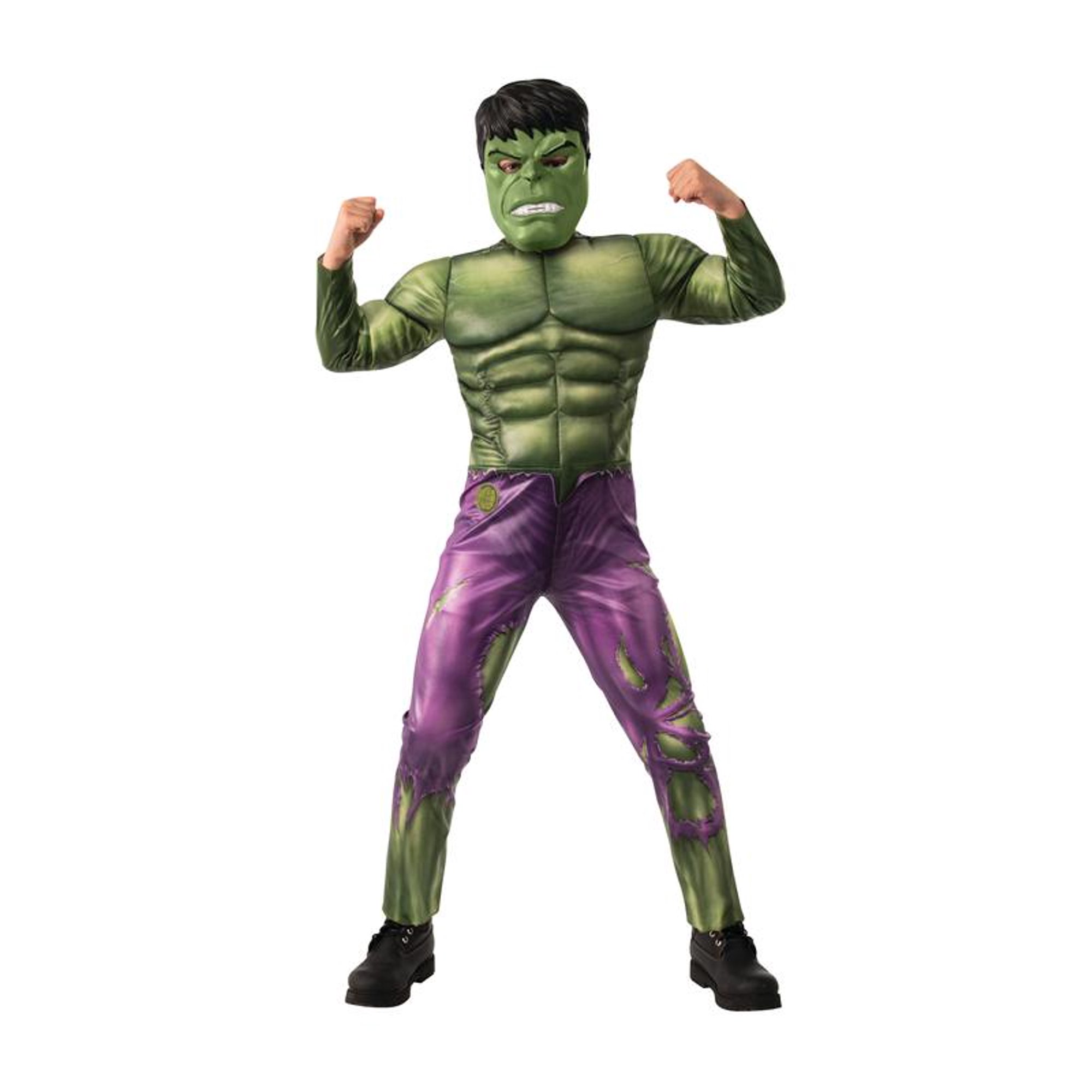 

Детский Костюм с Маской Халк 4-6 лет Marvel Deluxe Classic Child Costume Hulk 702273