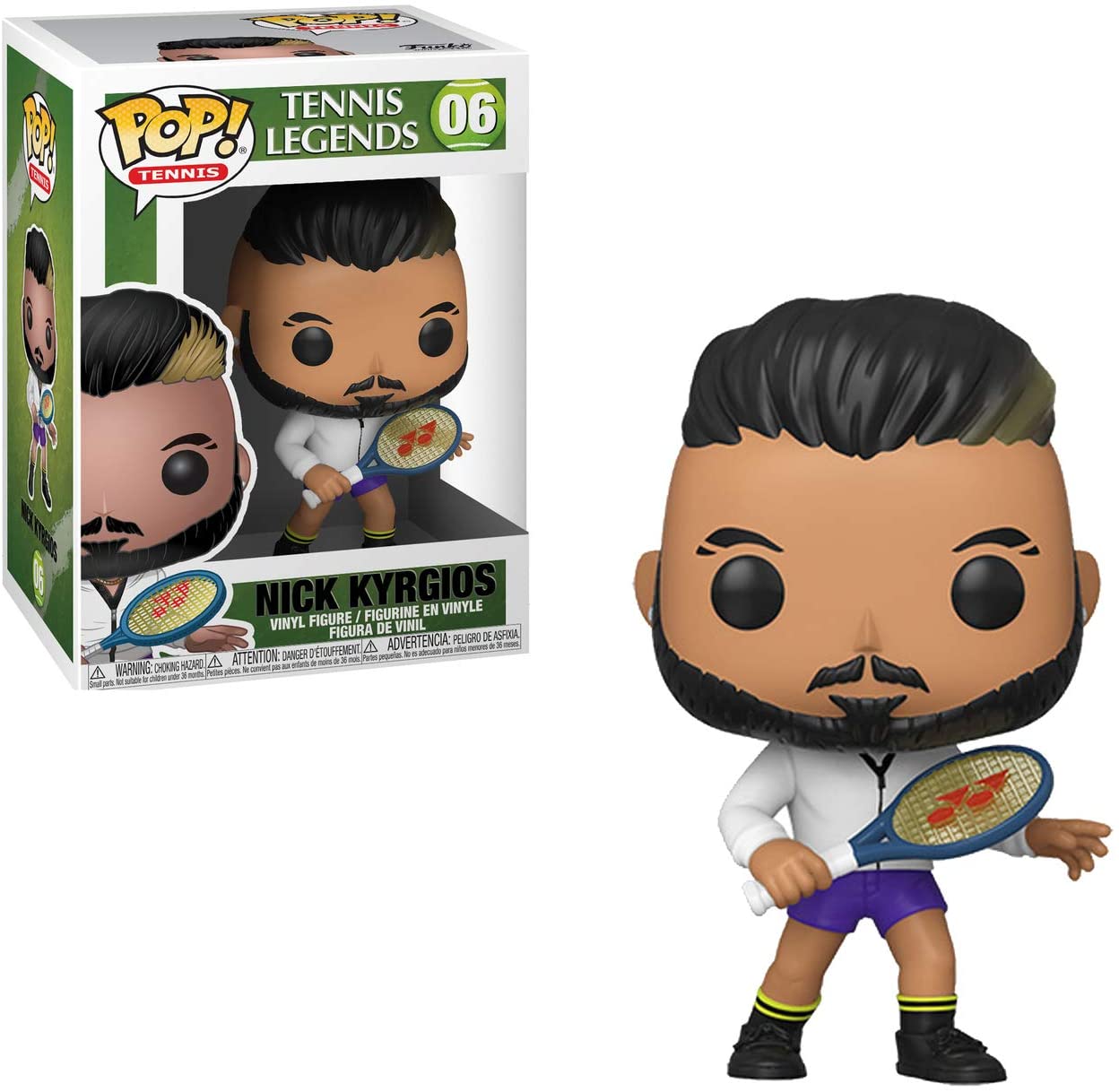 

Фигурка Фанко Ник Киргиос №06 Sports Tennis Legends Nick Kyrgios Funko Pop 49895