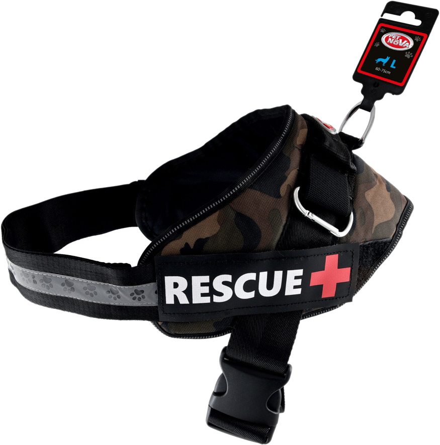 

Шлея усиленная Pet Nova Rescue+ L 65-80 см Камуфляжная (HA-RESCUE-CAMUFLAGE-L) (5903031442359)