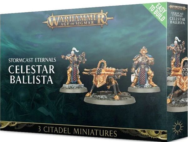 

Настольная игра Games Workshop Easy to Build Stormcast Eternals Celestar Ballista Warhammer Age of Sigmar (99120218036)