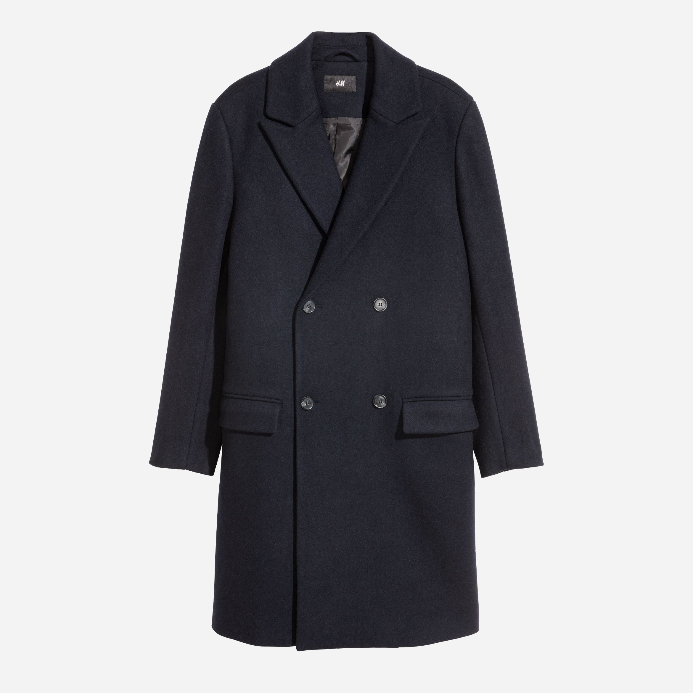 

Пальто H&M 8292484 52 Темно-синее
