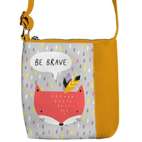 

Сумка детская Little prince/princess Presentville Be brave лисичка 18x18 см