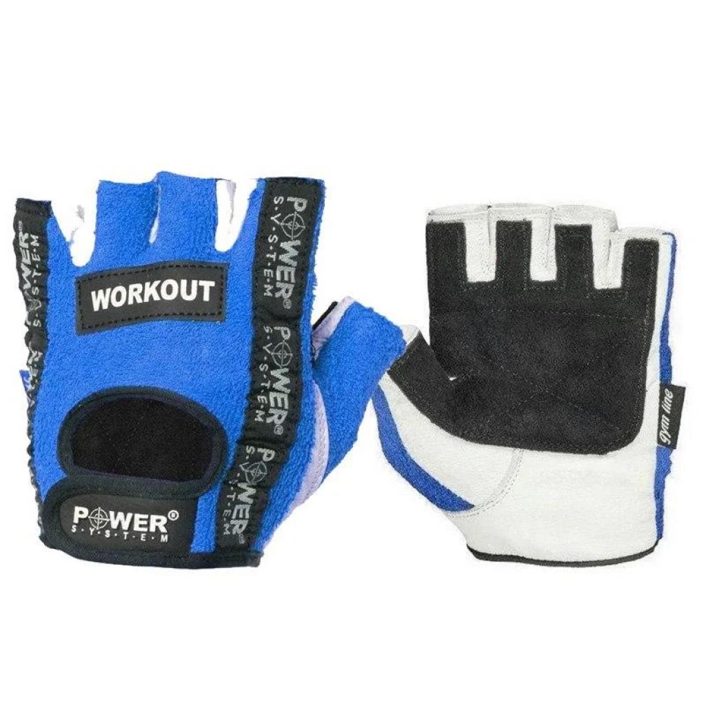 

Перчатки для фитнеса Power System Workout PS-2200 XL Blue (PS-2200_XL_Blue)