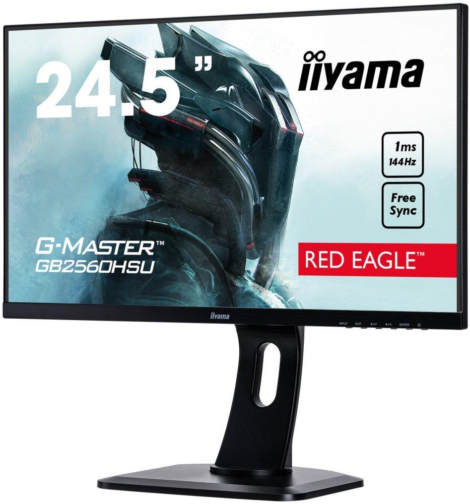 

Монитор Iiyama 25" G-Master Red Eagle GB2560HSU-B1 (GB2560HSU-B1 C/-B1 A)