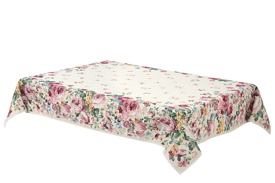 

Скатерть гобеленовая Emily Home коллекция Romantic 140х140 см