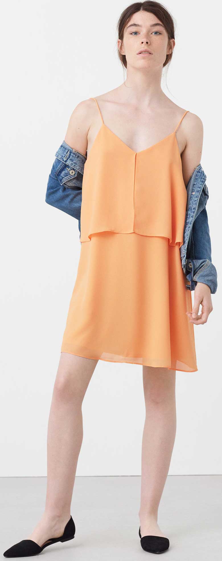 

Сарафан Mango 730LO228 S Оранжевый