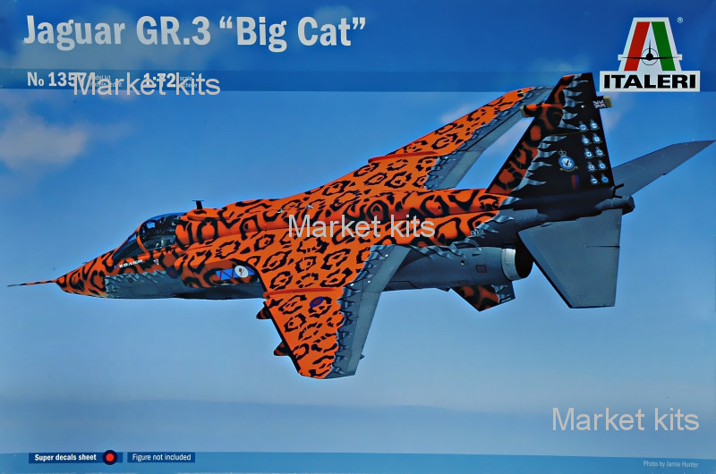 

Истребитель-бомбардировщик Jaguar Gr.3 "Big cat" 1:72 ITALERI (IT1357)