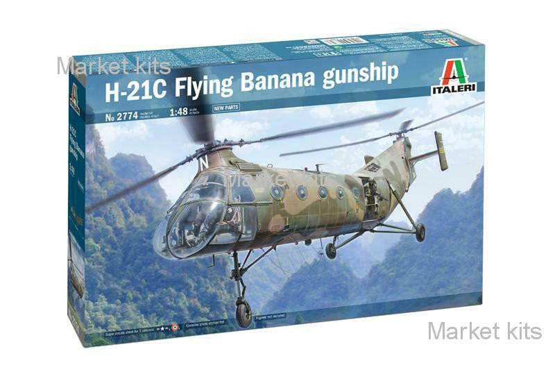 

Истребитель H-21C "Flying Banana" Gunship 1:48 ITALERI (IT2774)