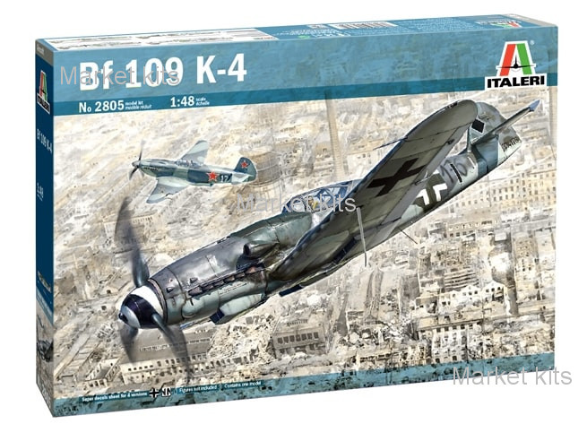 

Истребитель Bf 109 К-4 1:48 ITALERI (IT2805)