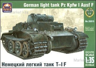 

ARK35015 Pz.Kpfw I Ausf.F German light tank 1:35 ARK Models (ARK35015)