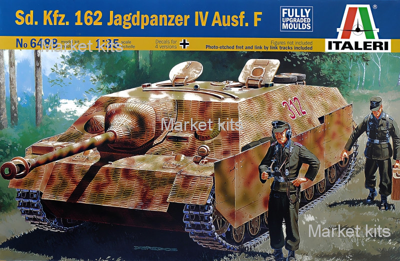 

САУ Sd.Kfz.162 Jagdpanzer IV Ausf. F 1:35 ITALERI (IT6488)