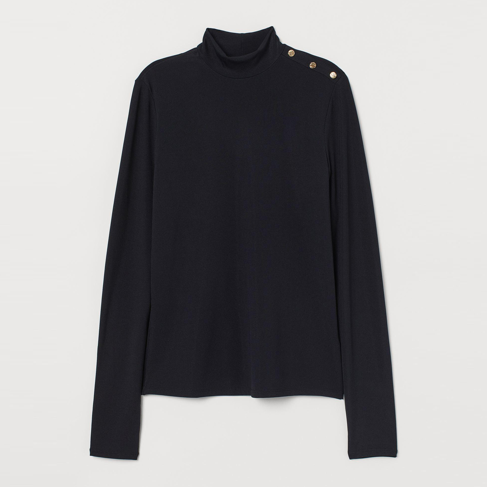 

Водолазка H&M XAZ208588LWBB M Черная