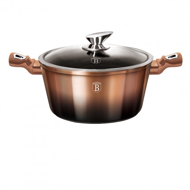 

Каструля (ВH-1894) Berlinger Haus RoseGoldNoir Metallic 2,5 л
