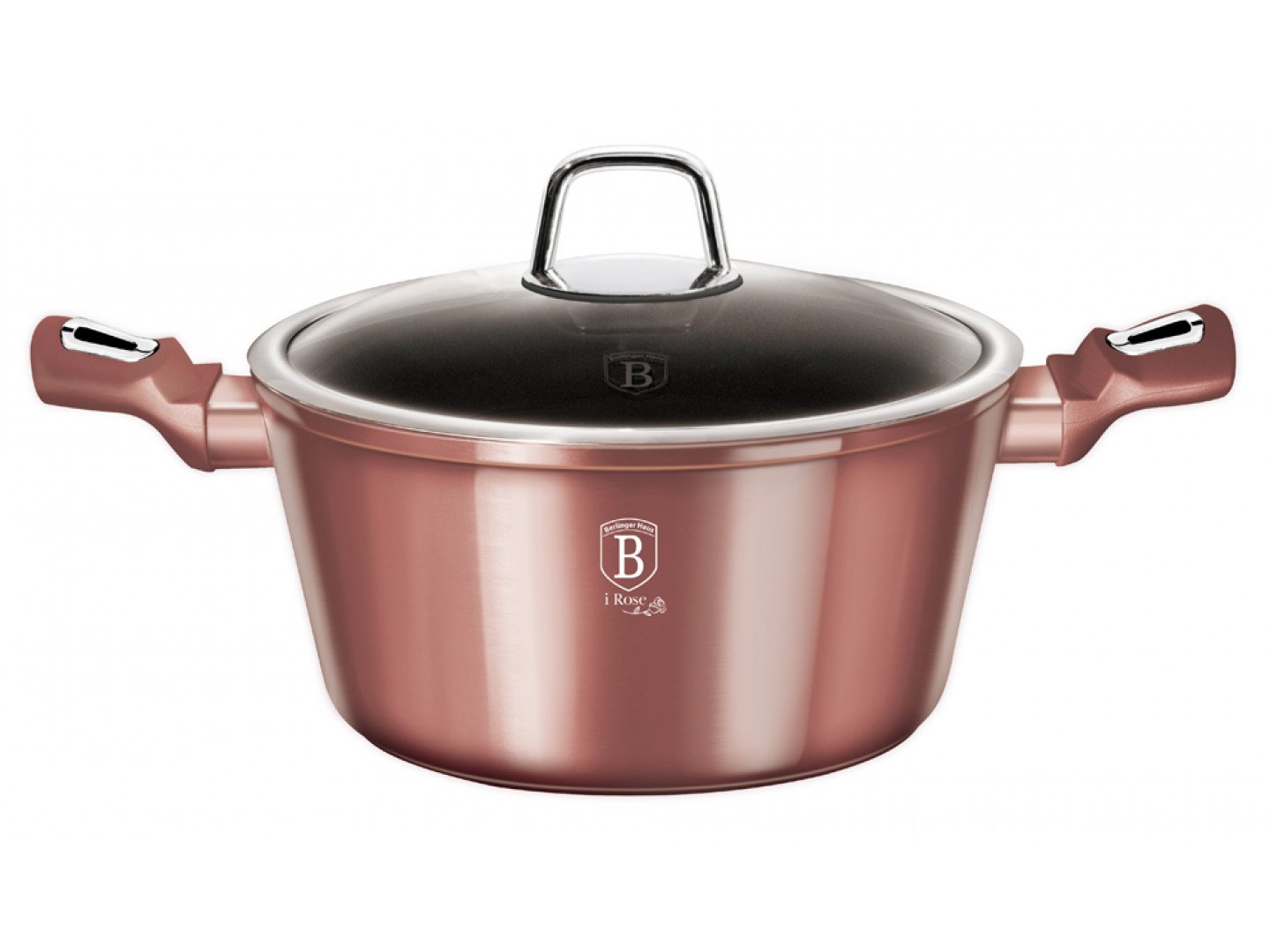 

Каструля (BH-6034) Berlinger Haus I-Rose Edition 2,2 л