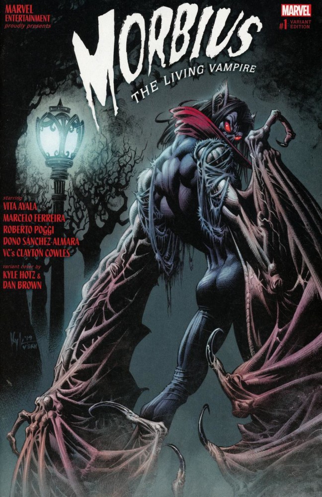 

Morbius #1 Cover C Variant Kyle Hotz Cover