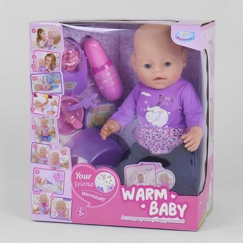 

Пупс функциональный Warm Baby WZJ 058 A-588