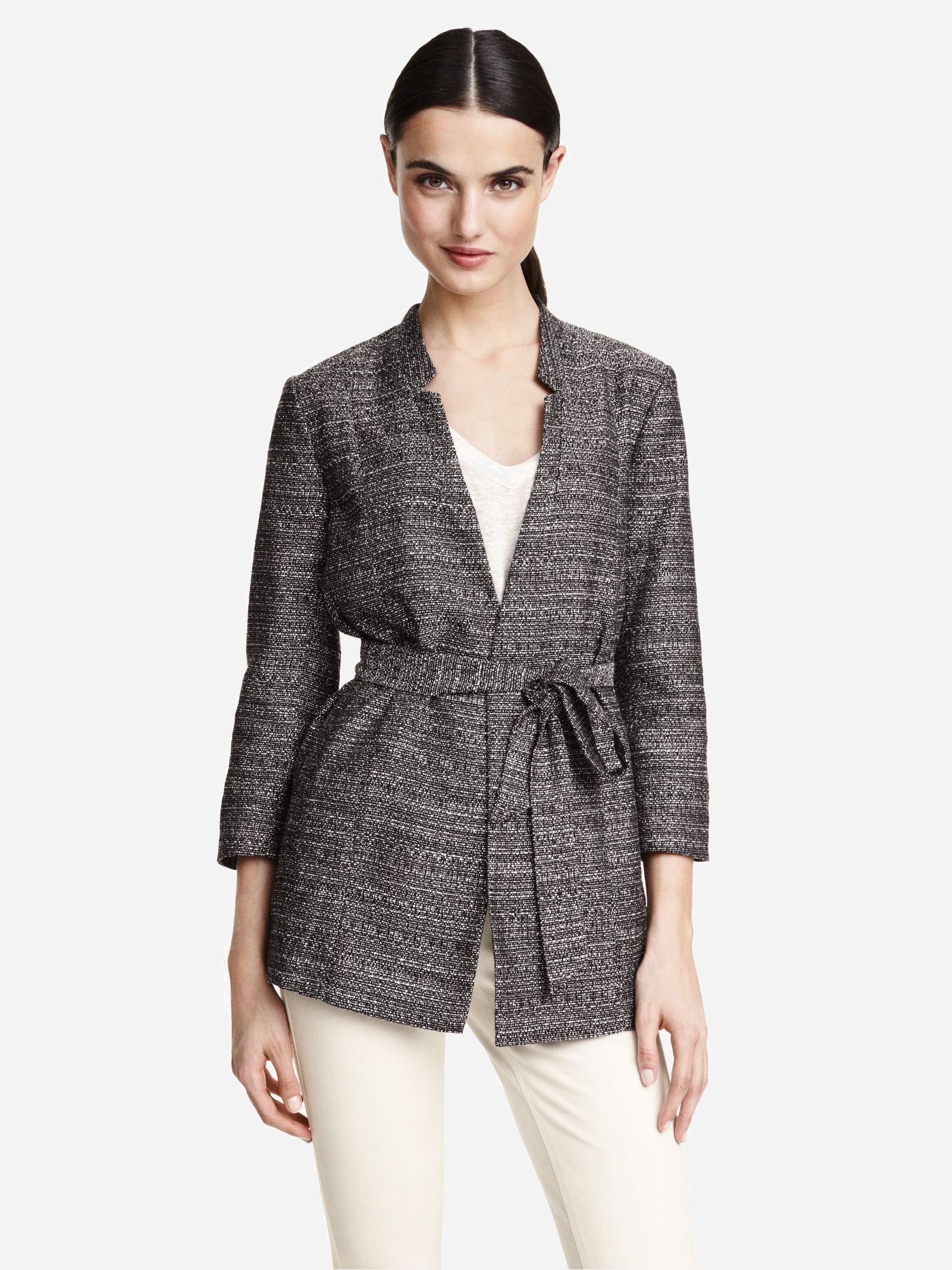 

Жакет H&M XAZ189403SQZI 42 Белый с черным