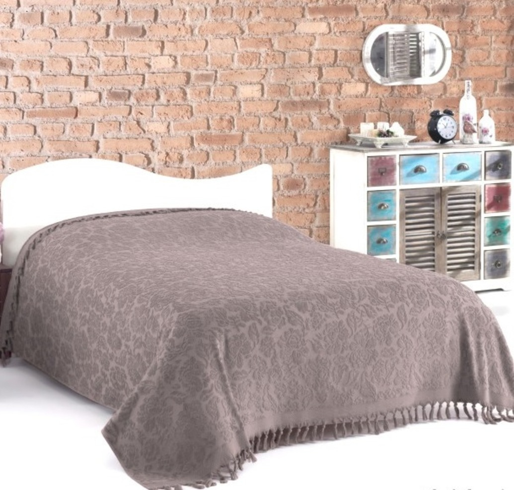 

Махровая простынь Пике Sikel жаккард Lilyum lila 200*220 см лиловый (ts-01348)