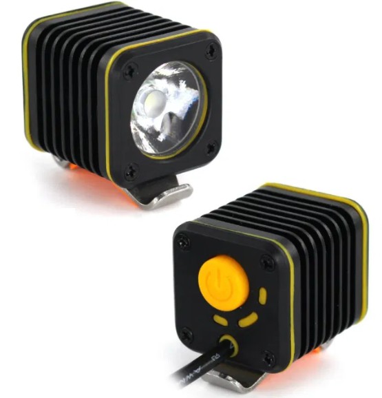 

Вело фара мини 50 г. питание USB диод CREE XML-T6 350лм IPX-6 велофара (566958243) Черная