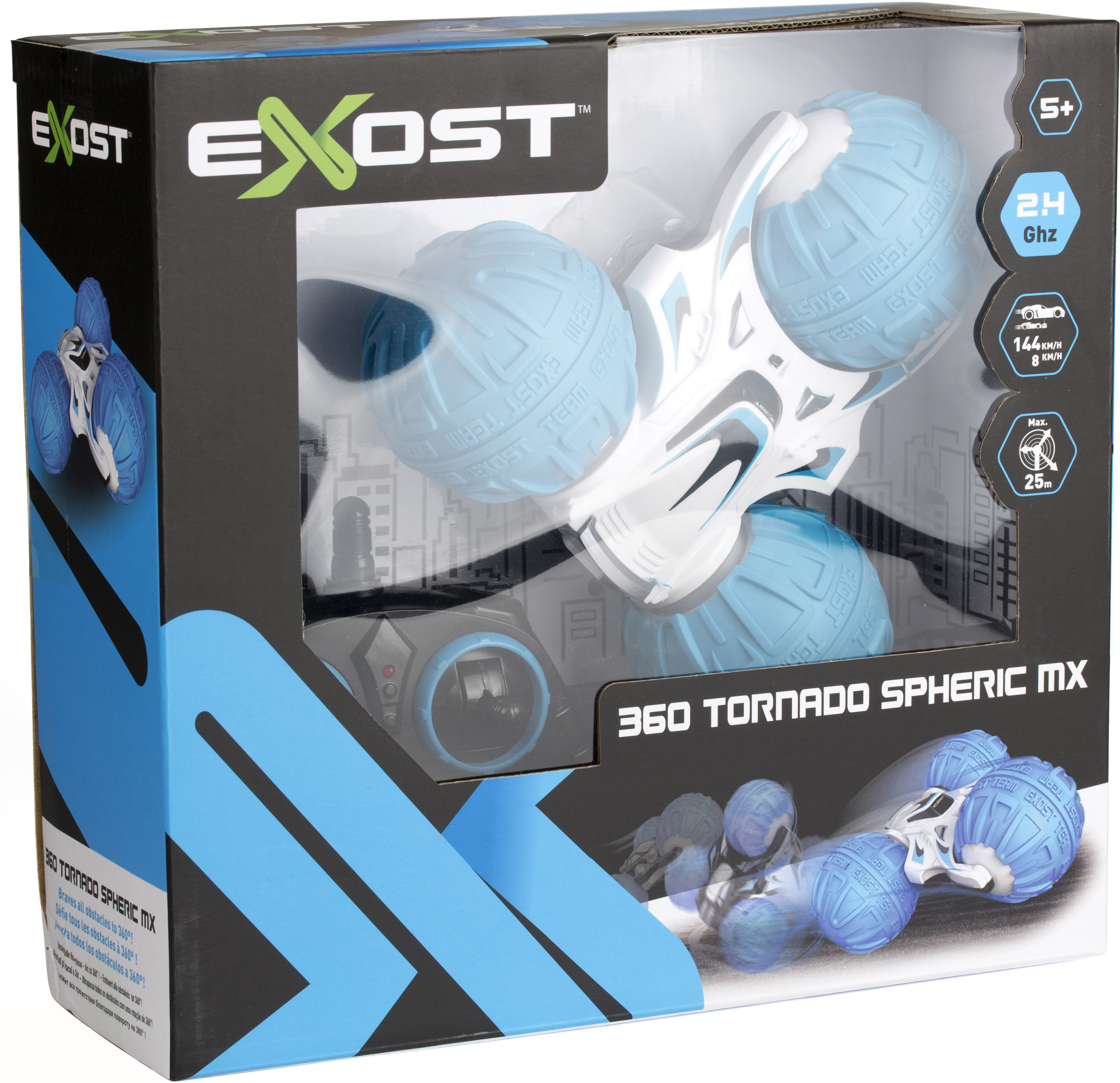 

Машина Silverlit 360 Tornado Spheric MX 1:18, 2.4 GHz (4891813202547)