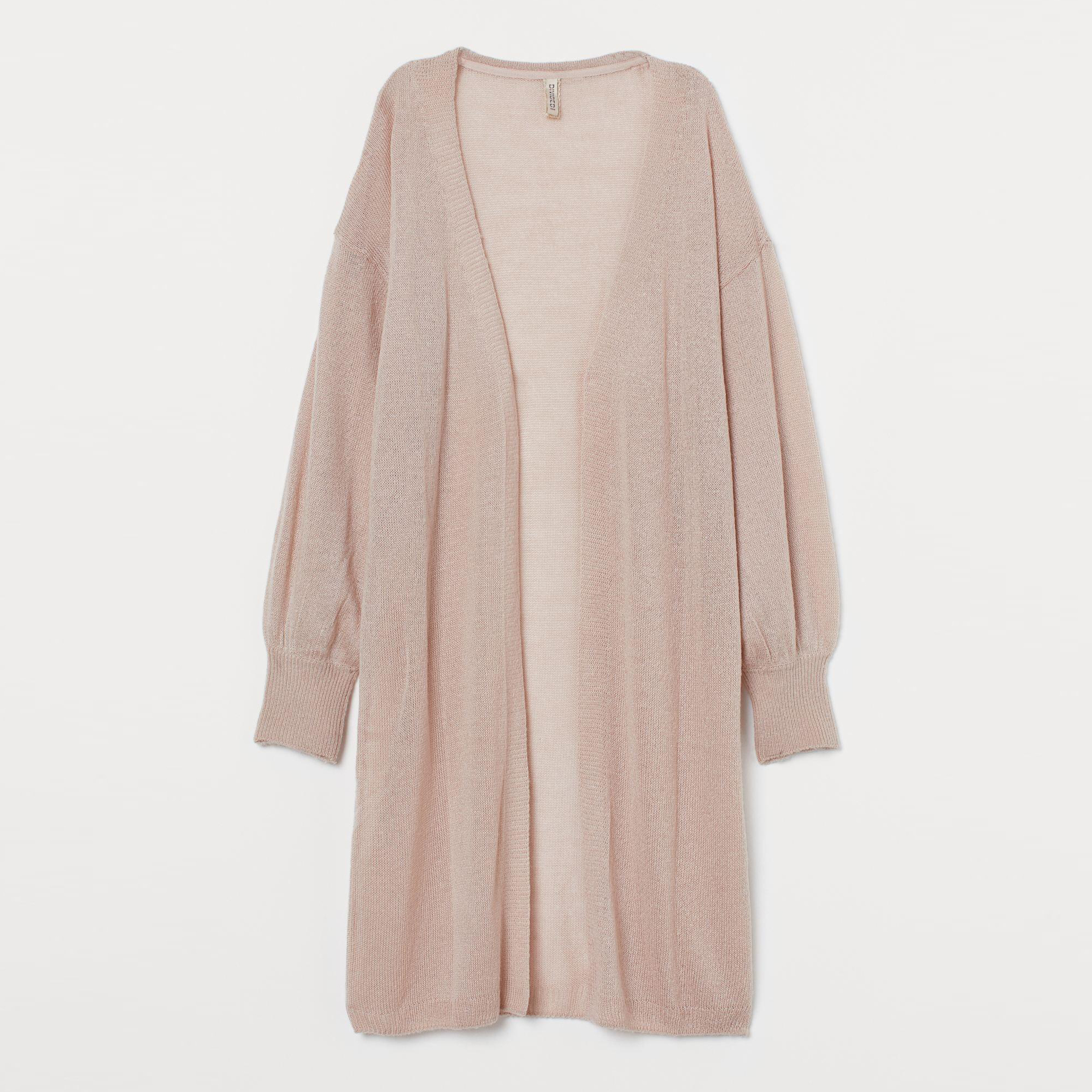 

Кардиган H&M XAZ203955AOSZ L Розовый