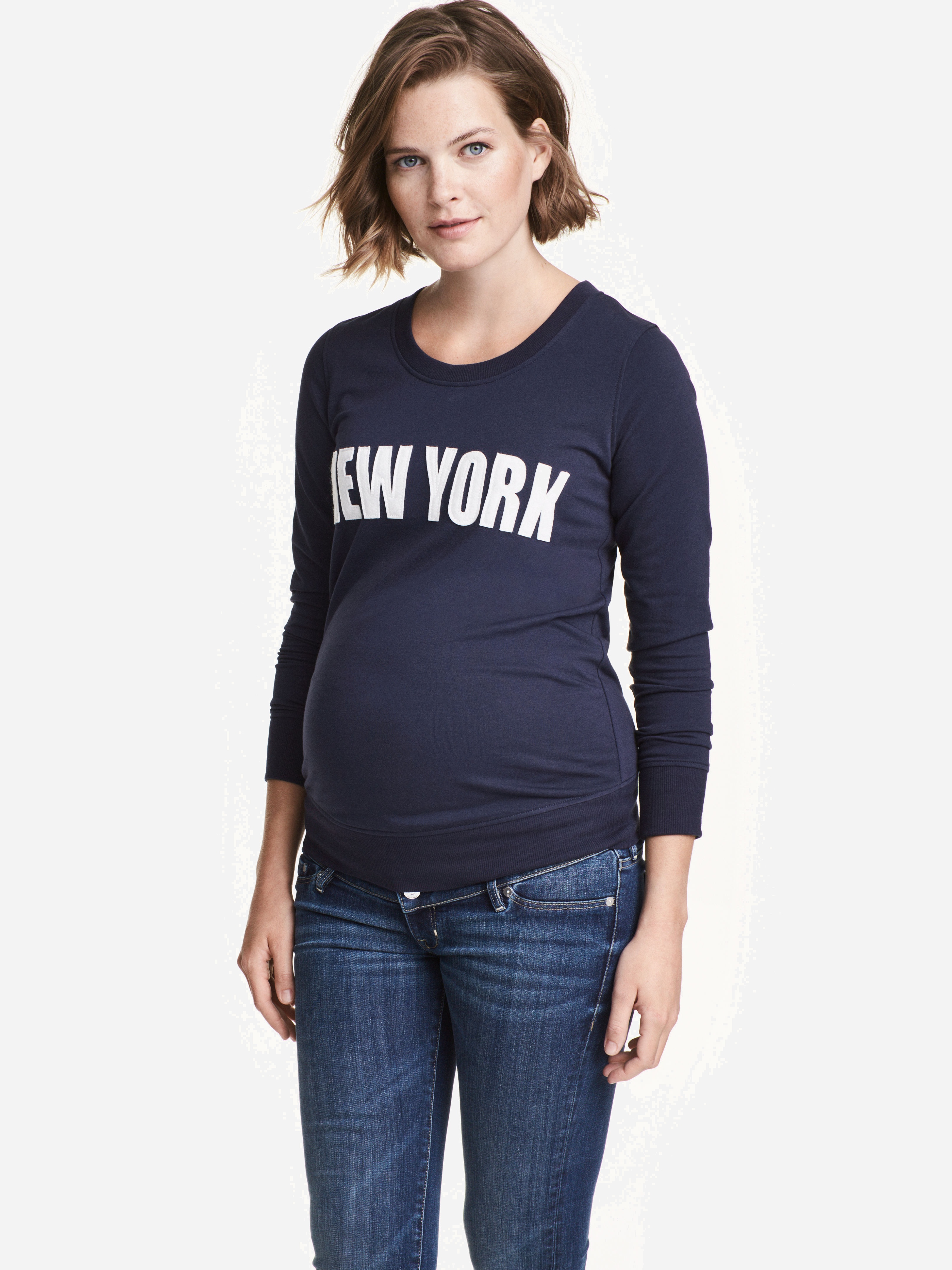 

Лонгслив для беременных H&M XAZ149740VGQM L Темно-синий