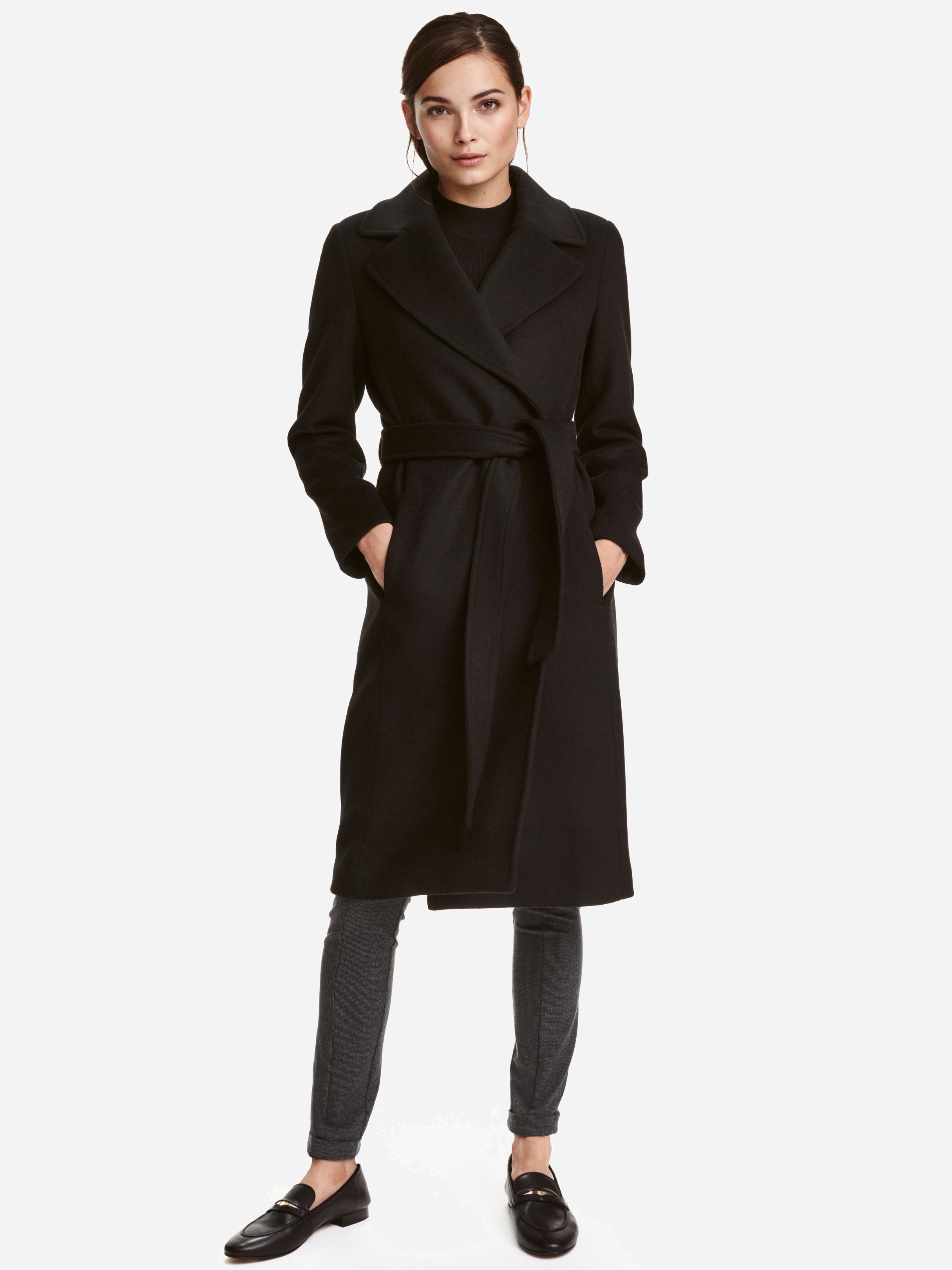 

Пальто H&M XAZ065181XXWF 34 Черное