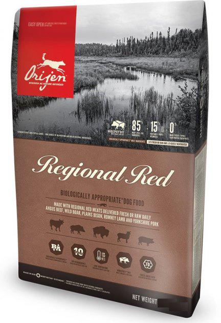 

Сухой корм Orijen Regional Red Dog 11.4 кг для собак всех пород и возрастов