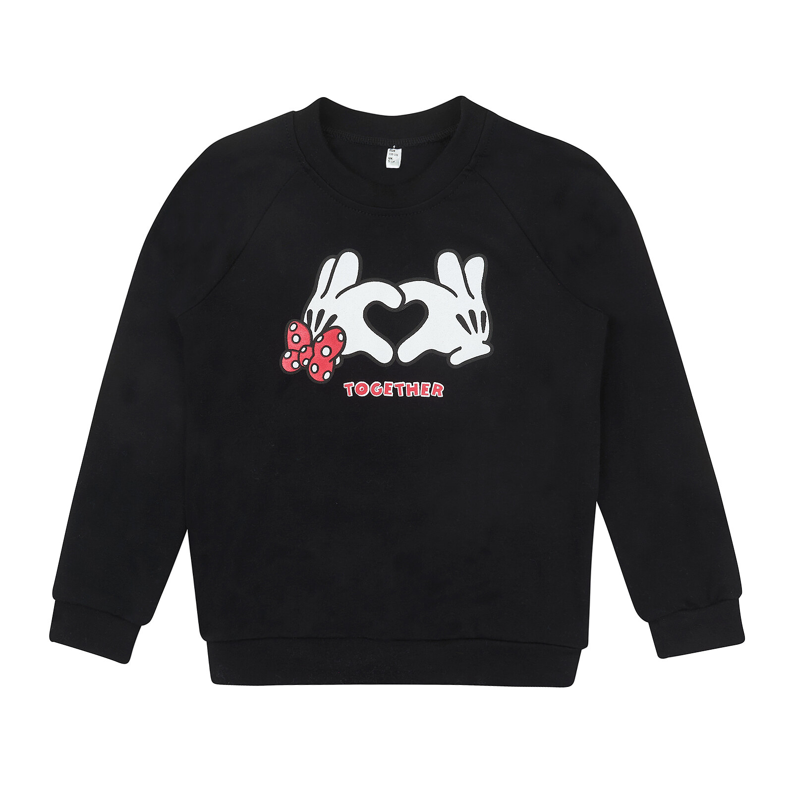 

Реглан O! clothing Mickey Mouse LS 92-98 Черный (783429.1121175)