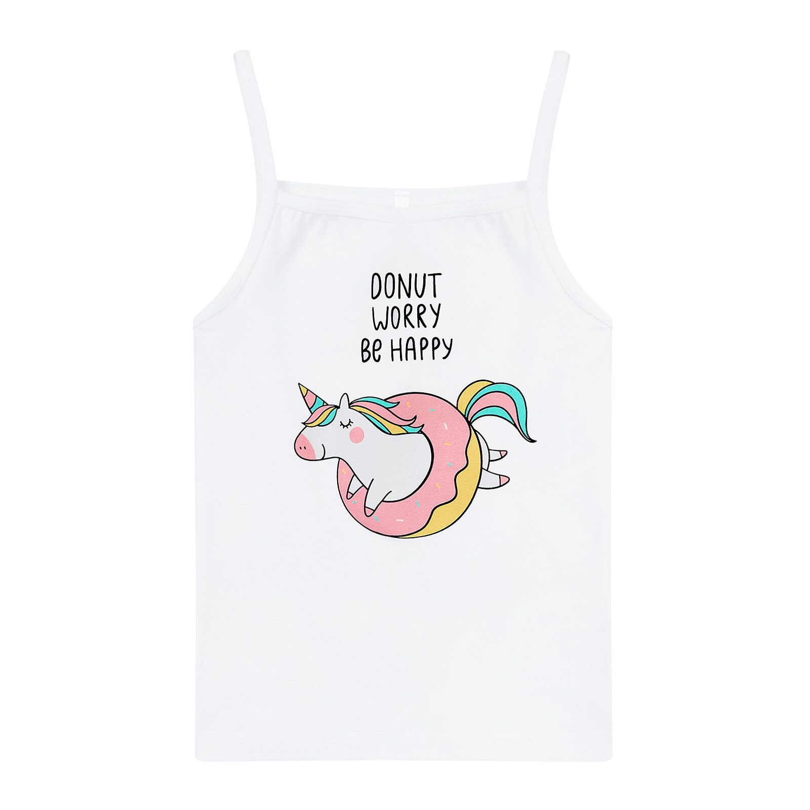 

Майка Garnamama Unicorn Vests 158-164 Белый (784929.1115805)