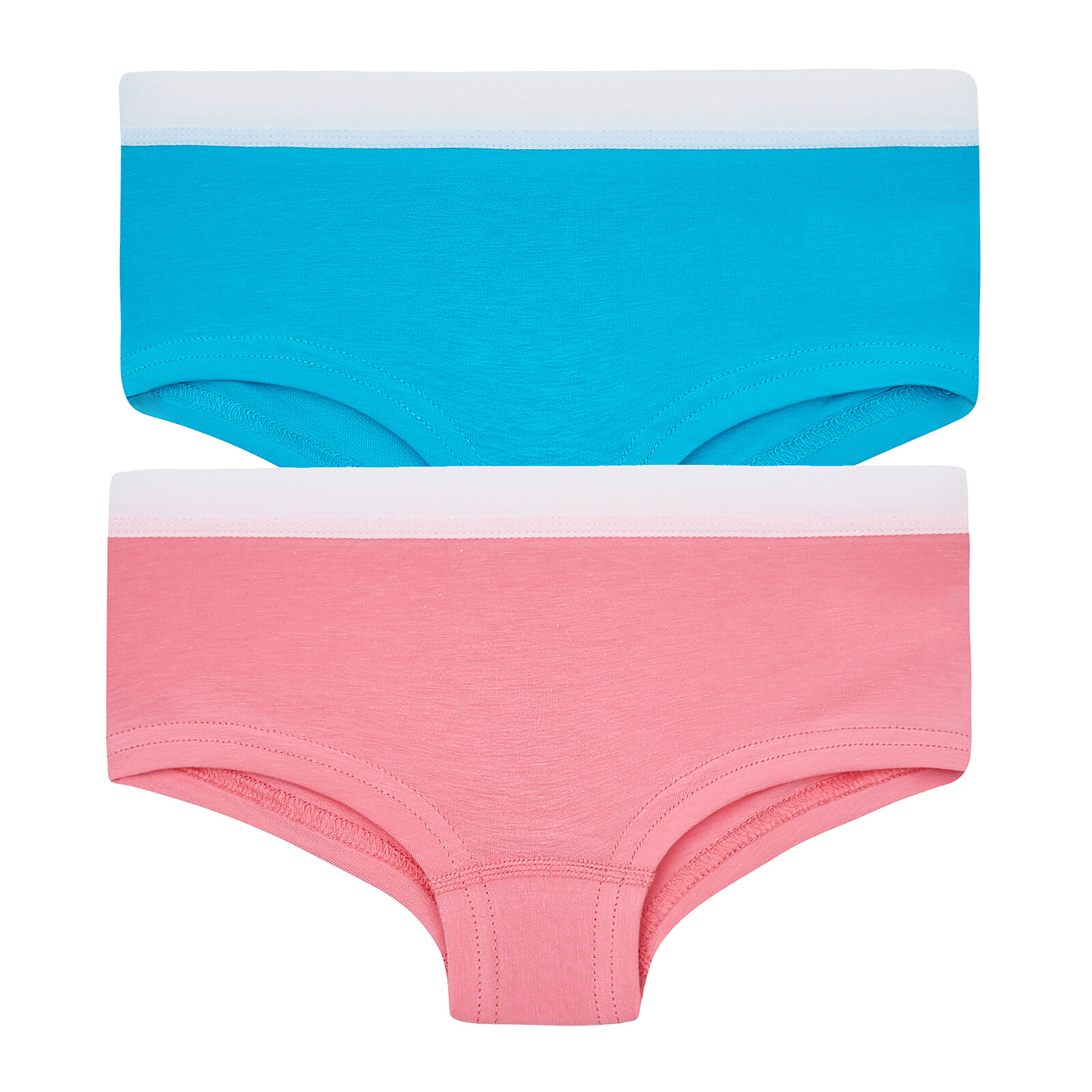 

Трусы-шорты Garnamama Basic short shorts 2-pack 110-116 Розовый Голубой (815146.1171565)