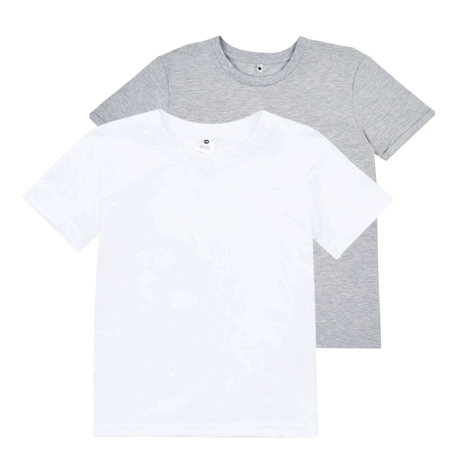 

Футболка Garnamama Basic t-shirt 2-pack 86-92 Белый Серый (816929.1171392)