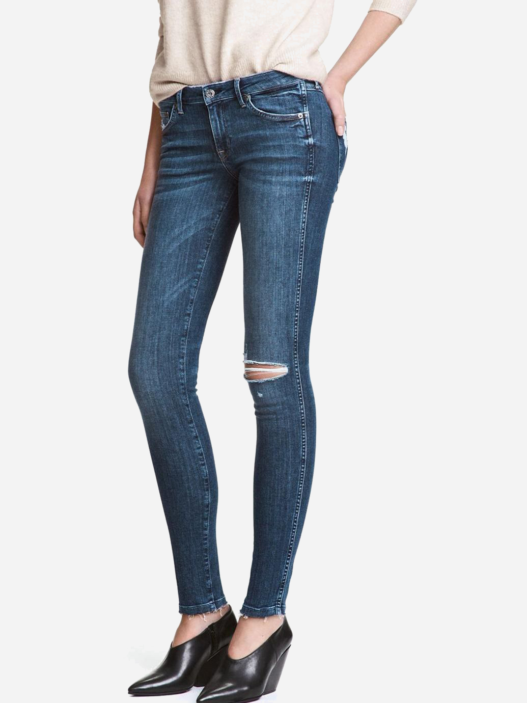 

Джинсы H&M 4246644a56 W24 Синие
