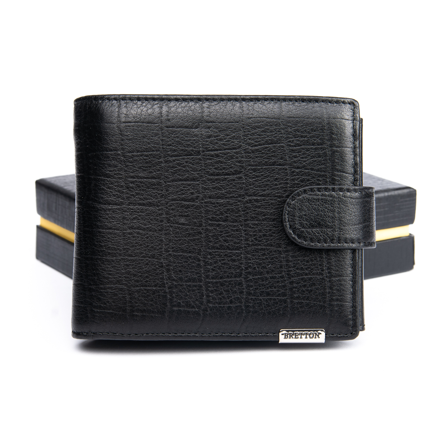 

Кошелек Crocodile кожа BRETTON M3603 black