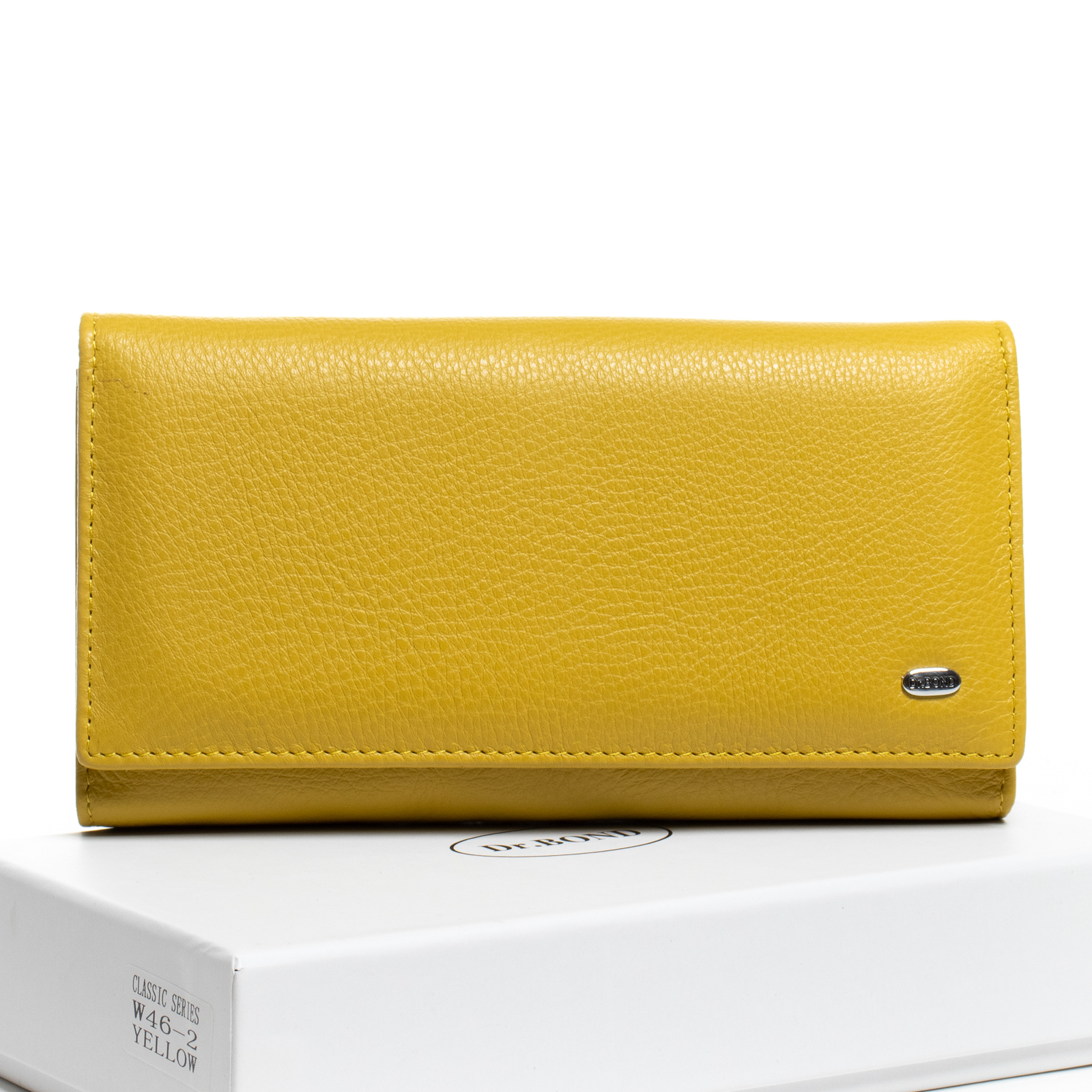 

Кошелек Classic кожа DR. BOND W46-2 yellow
