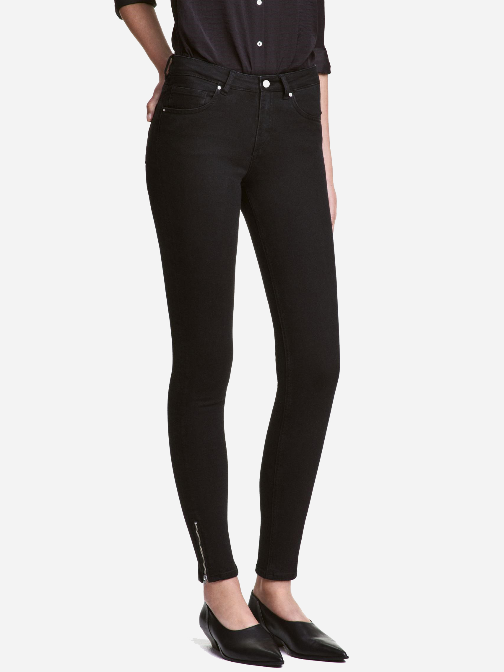 

Джинсы H&M 4526895RP21  Черные, Джинсы H&M 4526895RP21 36 Черные
