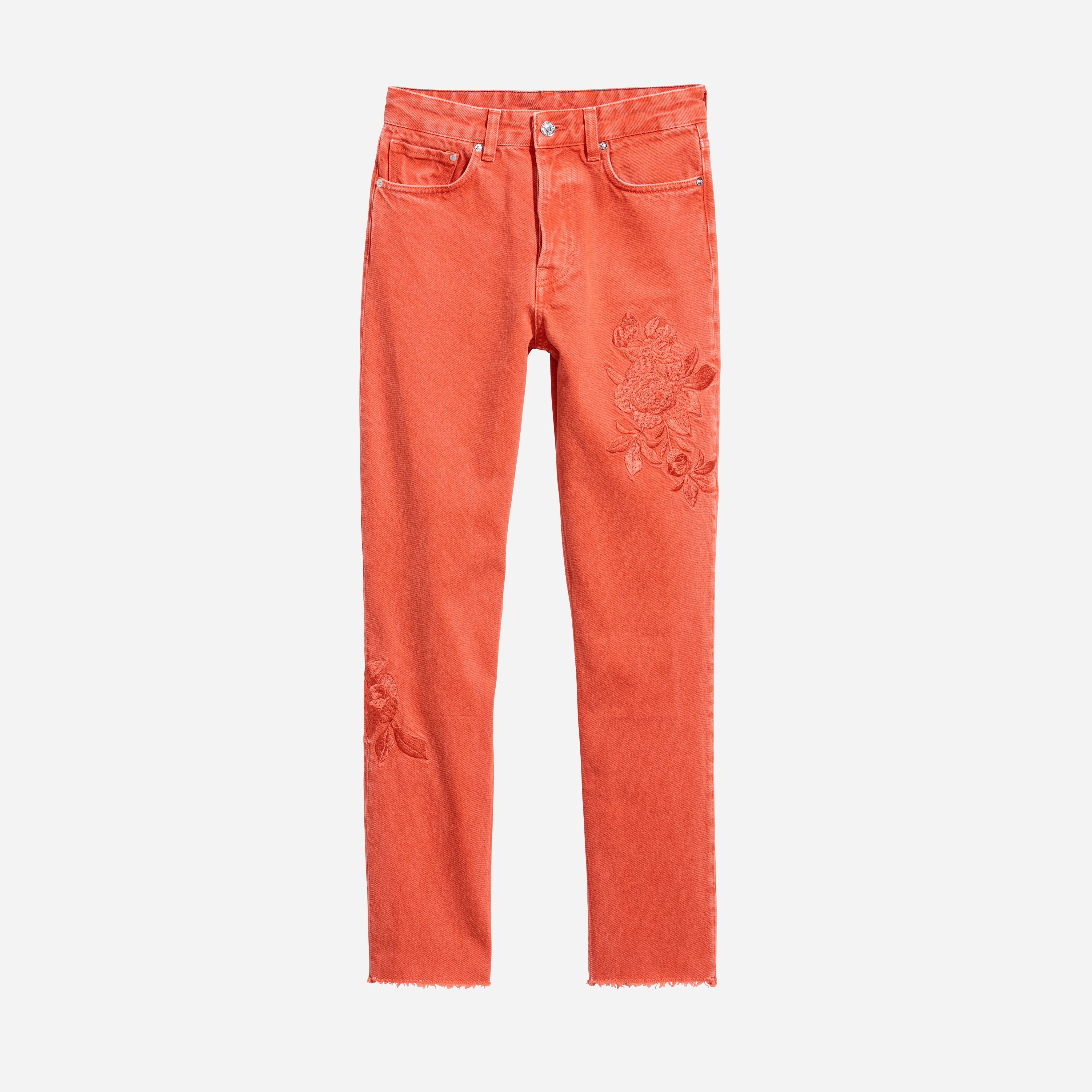 

Джинсы H&M 6151307  Оранжевые, Джинсы H&M 6151307 27 Оранжевые