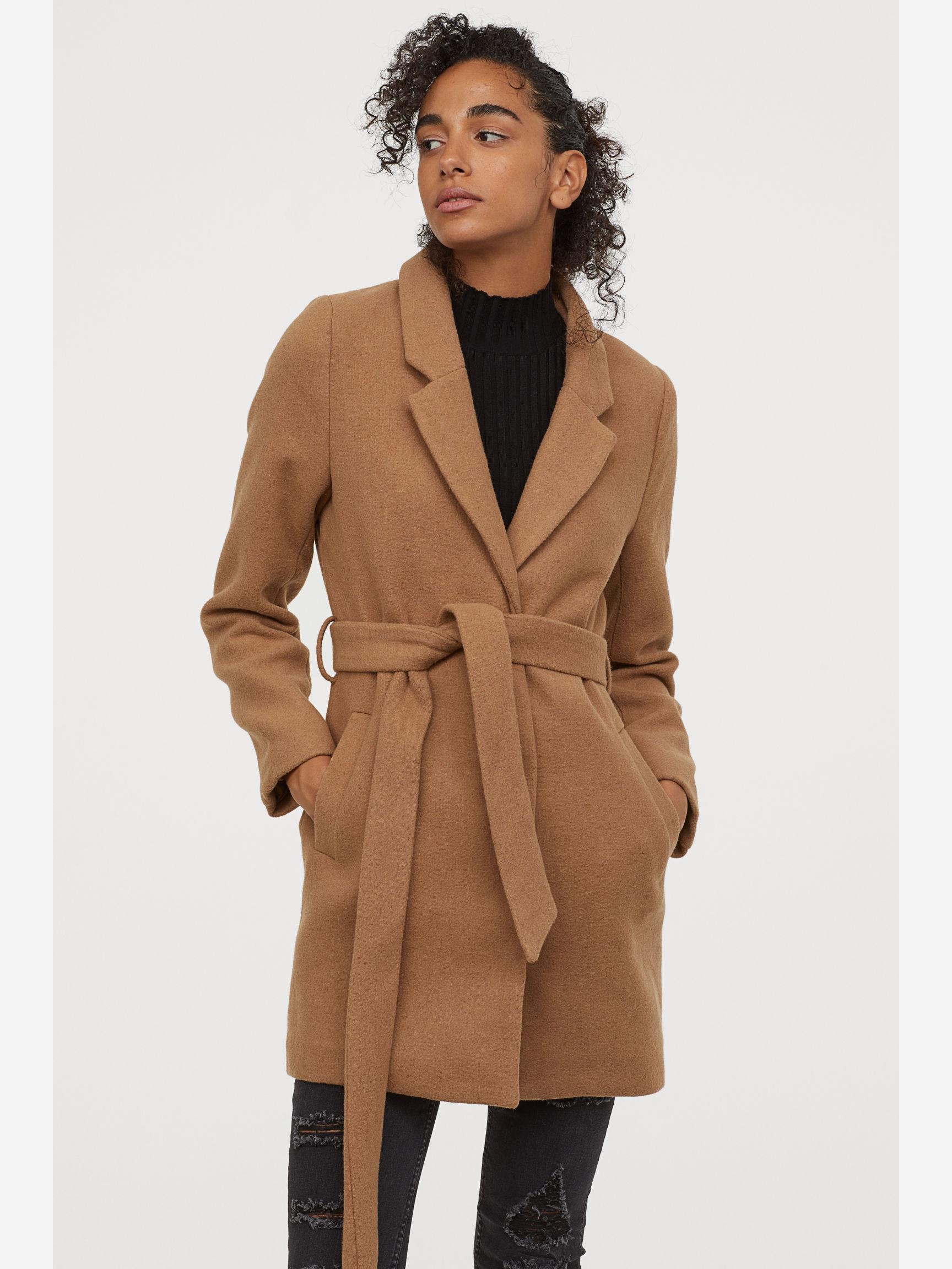 

Пальто H&M XAZ160499POLG  Бежевое, Пальто H&M XAZ160499POLG 40 Бежевое