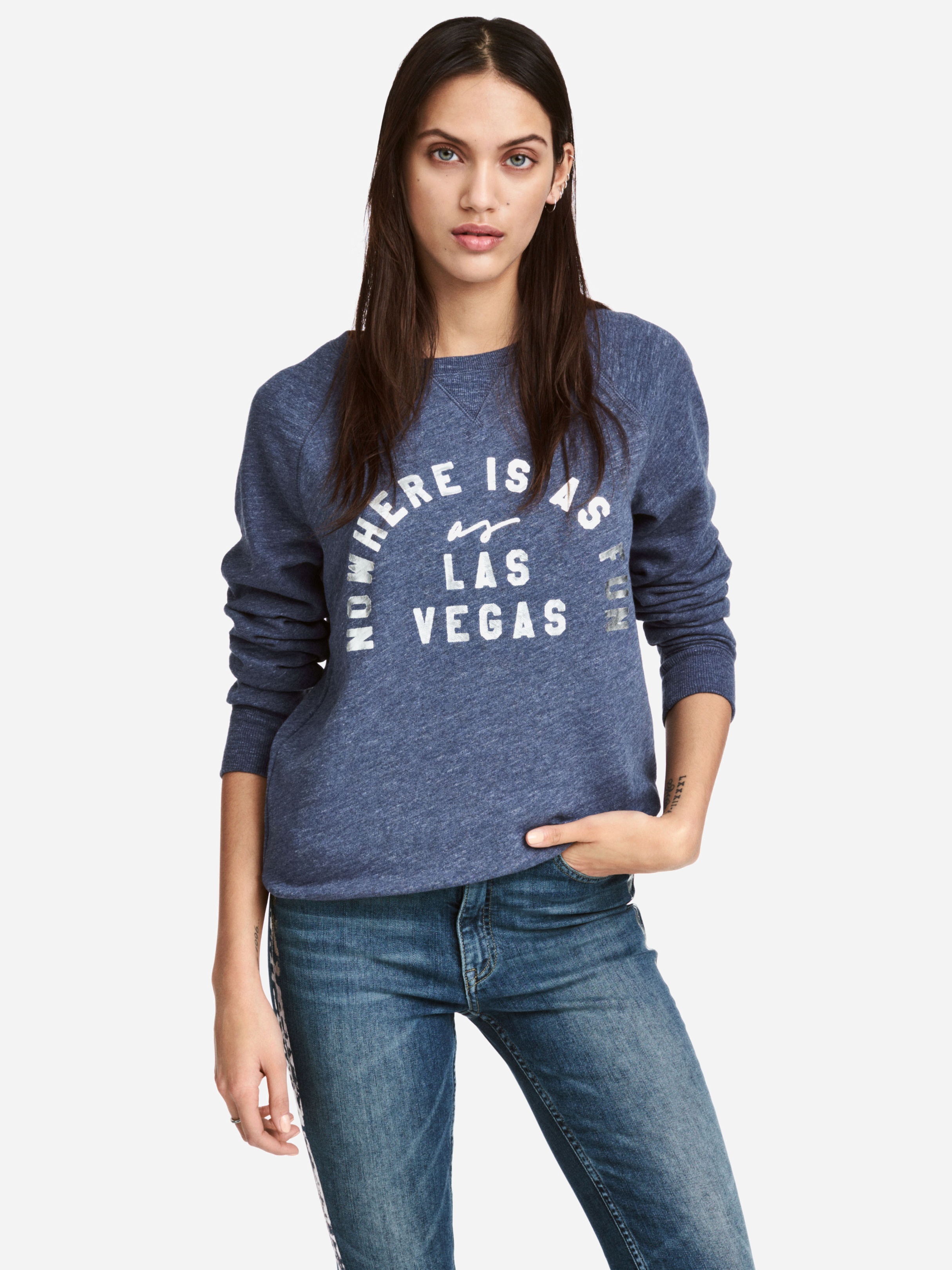 

Свитшот H&M XAZ069182CISD  Серый, Свитшот H&M XAZ069182CISD XL Серый