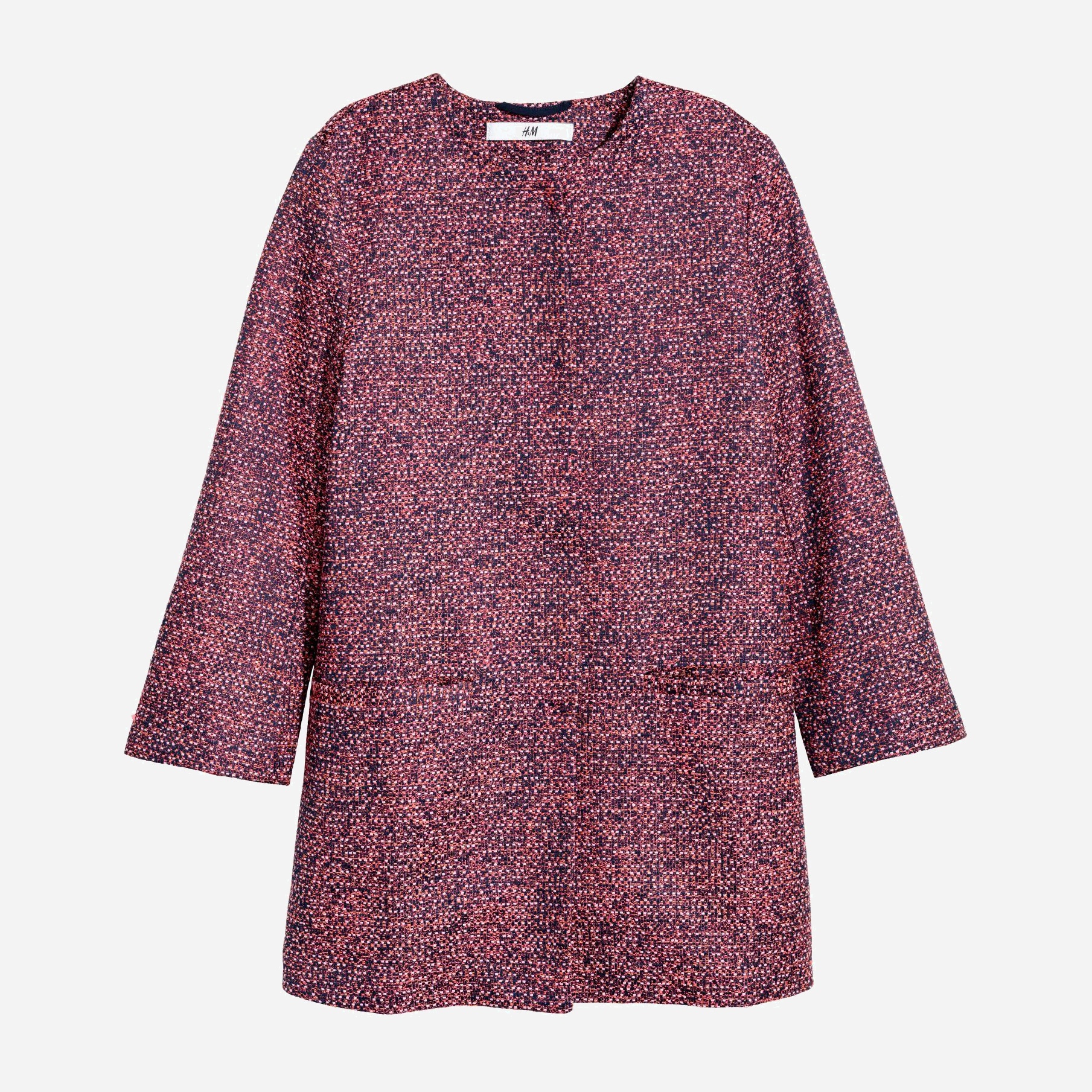 

Тренч H&M XAZ178373ZRQO 32 Черный с розовым
