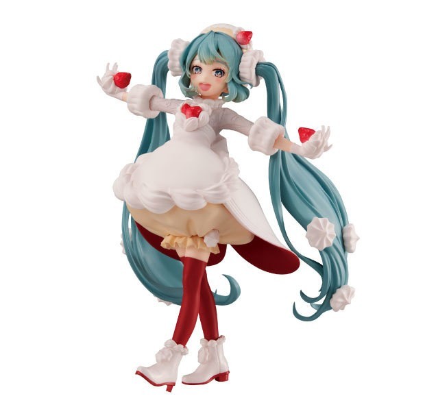 

Коллекционная аниме-фигурка Furyu - Miku Hatsune Strawberry Shortcake, 17 см