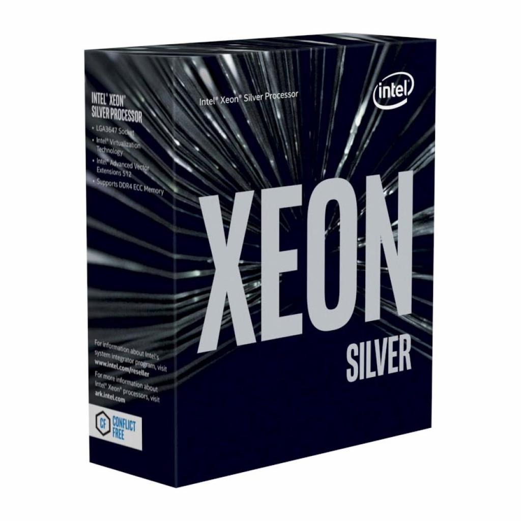 

Процессор серверный INTEL Xeon Silver 4210R 10C/20T/2.40GHz/13.75MB/FCLGA3647/BOX (BX806954210R)