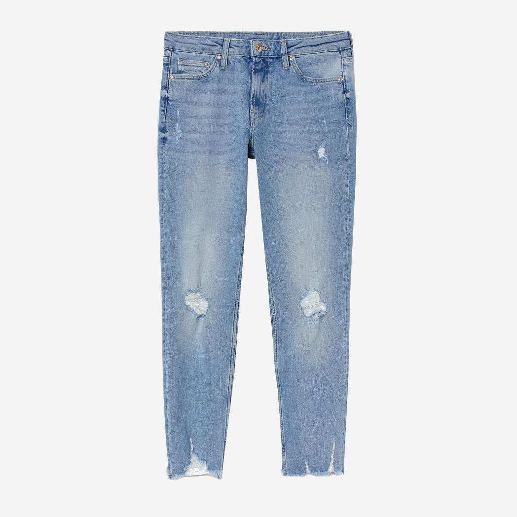 

Джинсы H&M 7249049  Голубые, Джинсы H&M 7249049 34 Голубые