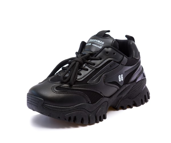 

Кроссовки Fashion 580 черн (36-40) Чёрный 39