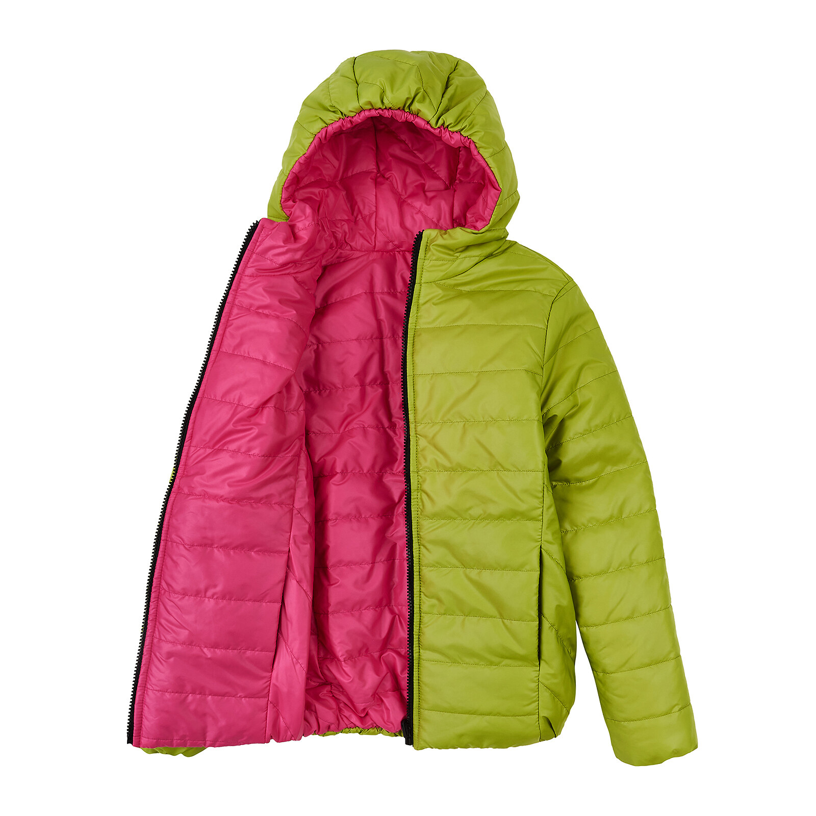 

Куртка O! clothing Padded Jacket 2021 146-152 Зеленый Розовый (825142.1177722)