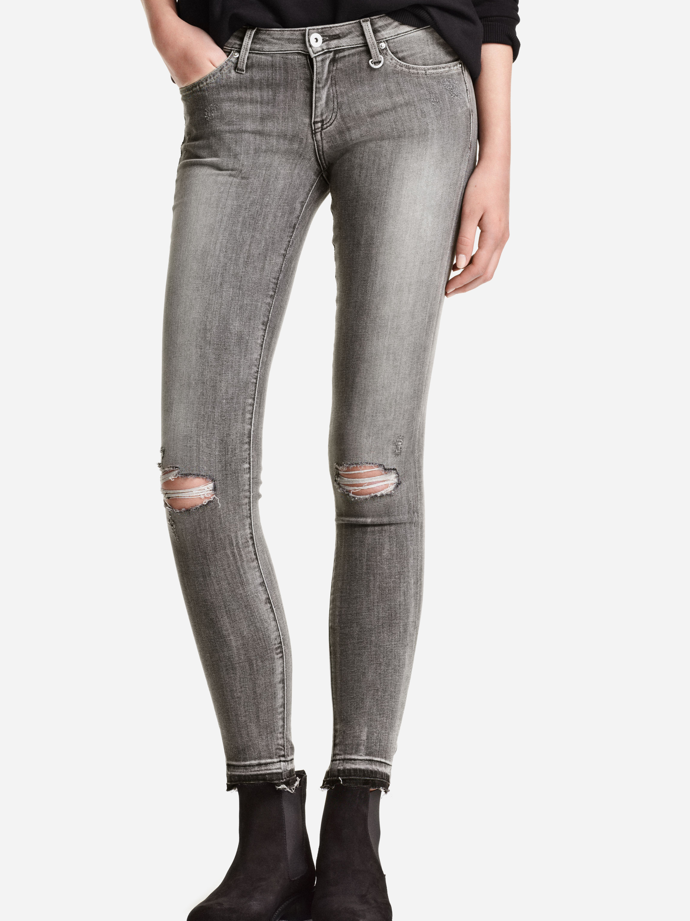 

Джинсы H&M 3134752 24/30 Серые
