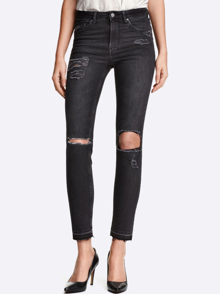 

Джинсы H&M 4hm044400513  Черные, Джинсы H&M 4hm044400513 25 Черные