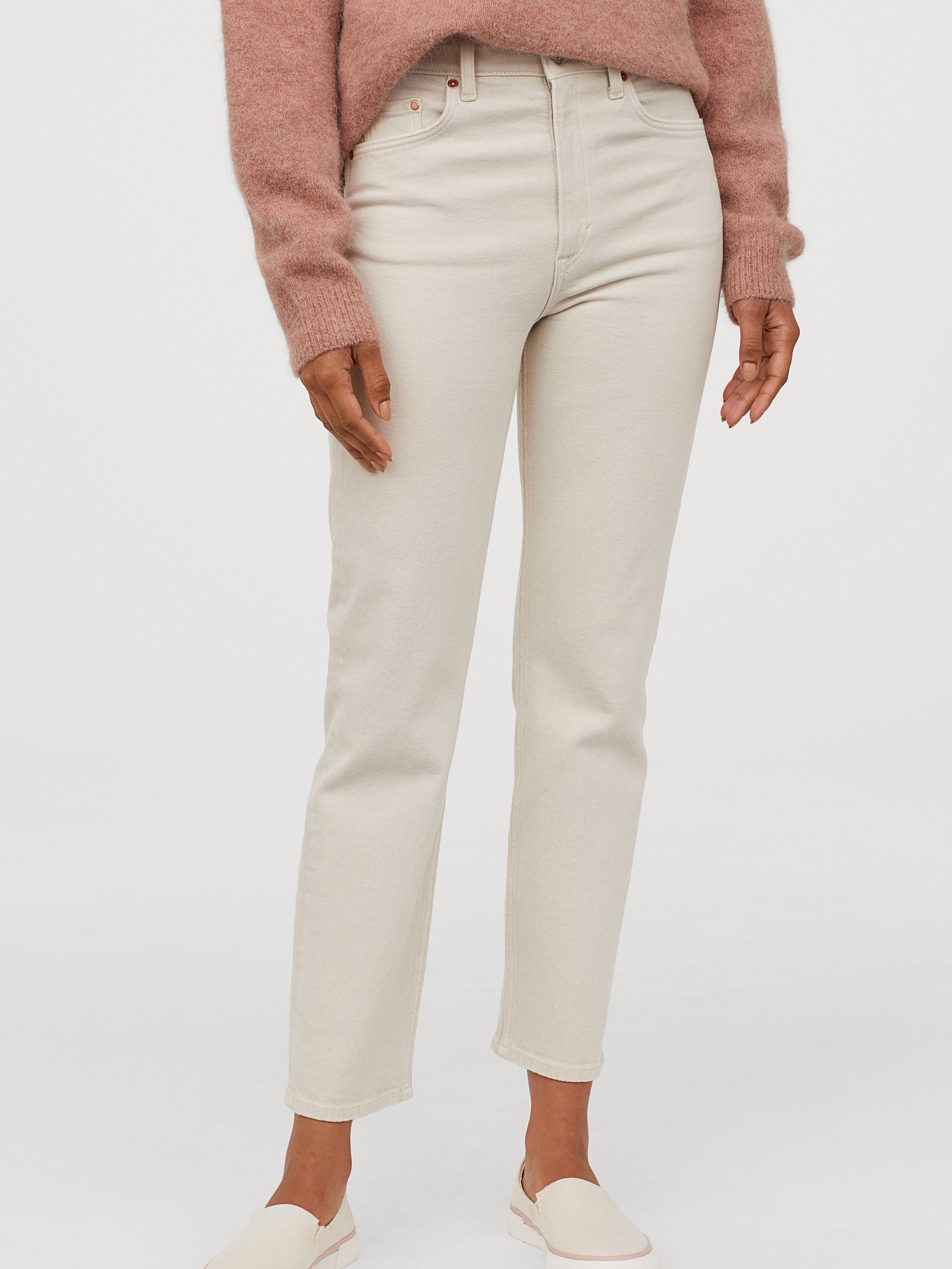 

Джинсы H&M 0799365-0 42 Светло-бежевые