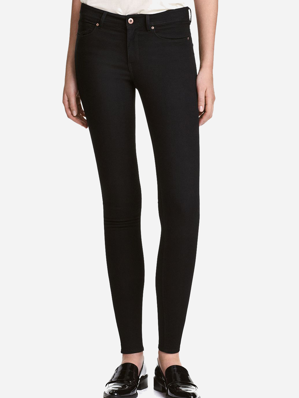

Джинсы H&M 0412707 34 Черные